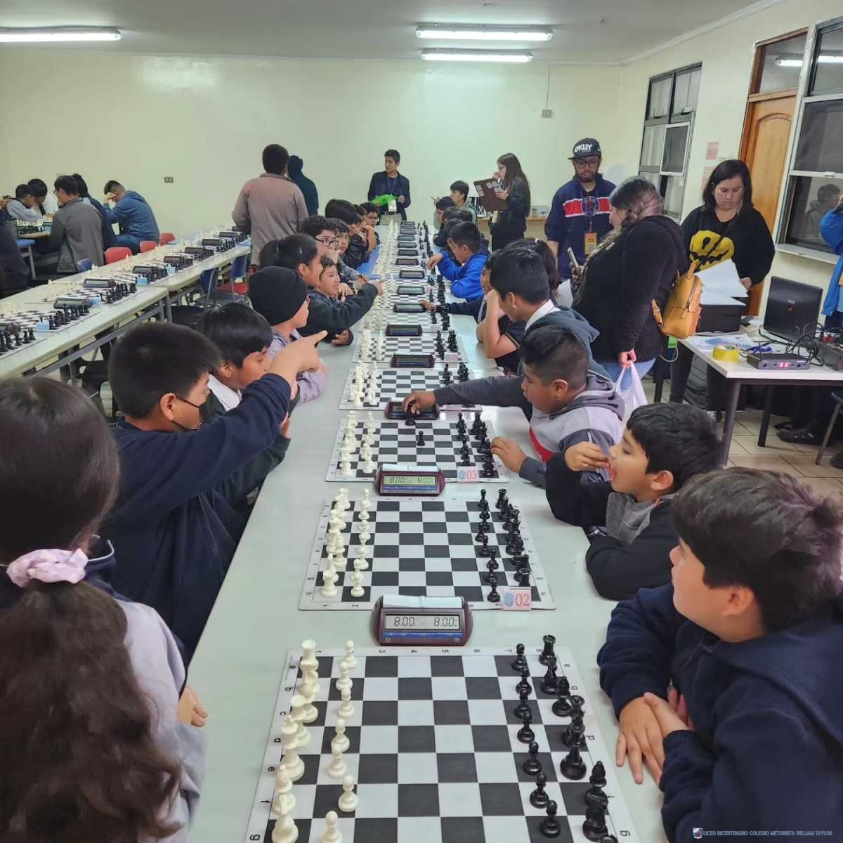 Actividad de la Academia de Ajedrez