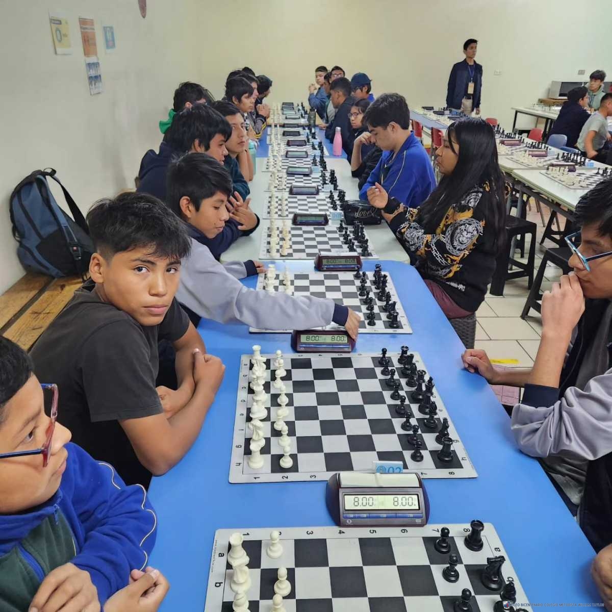Actividad de la Academia de Ajedrez