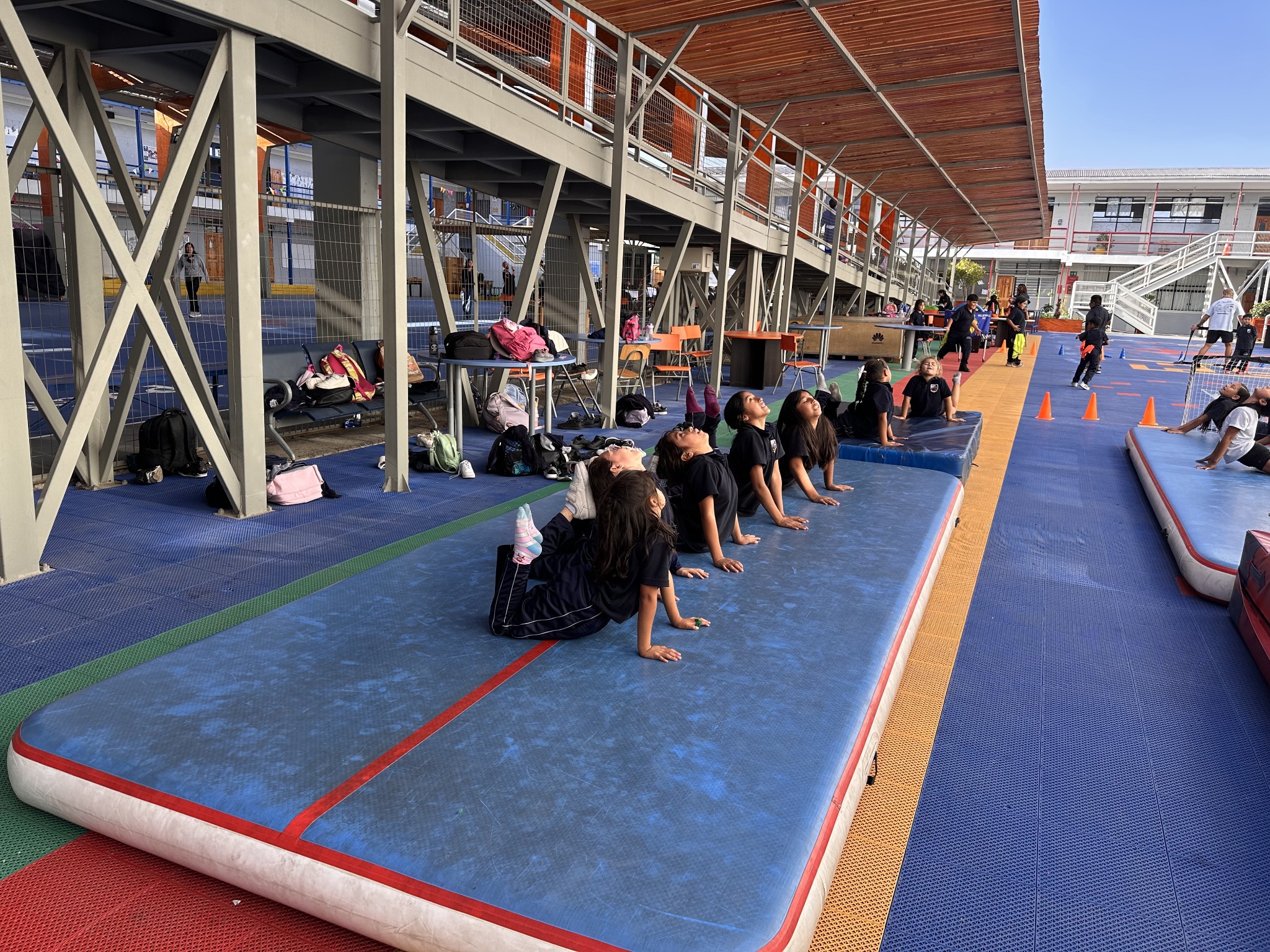 Actividad de la Academia de Cheerleading