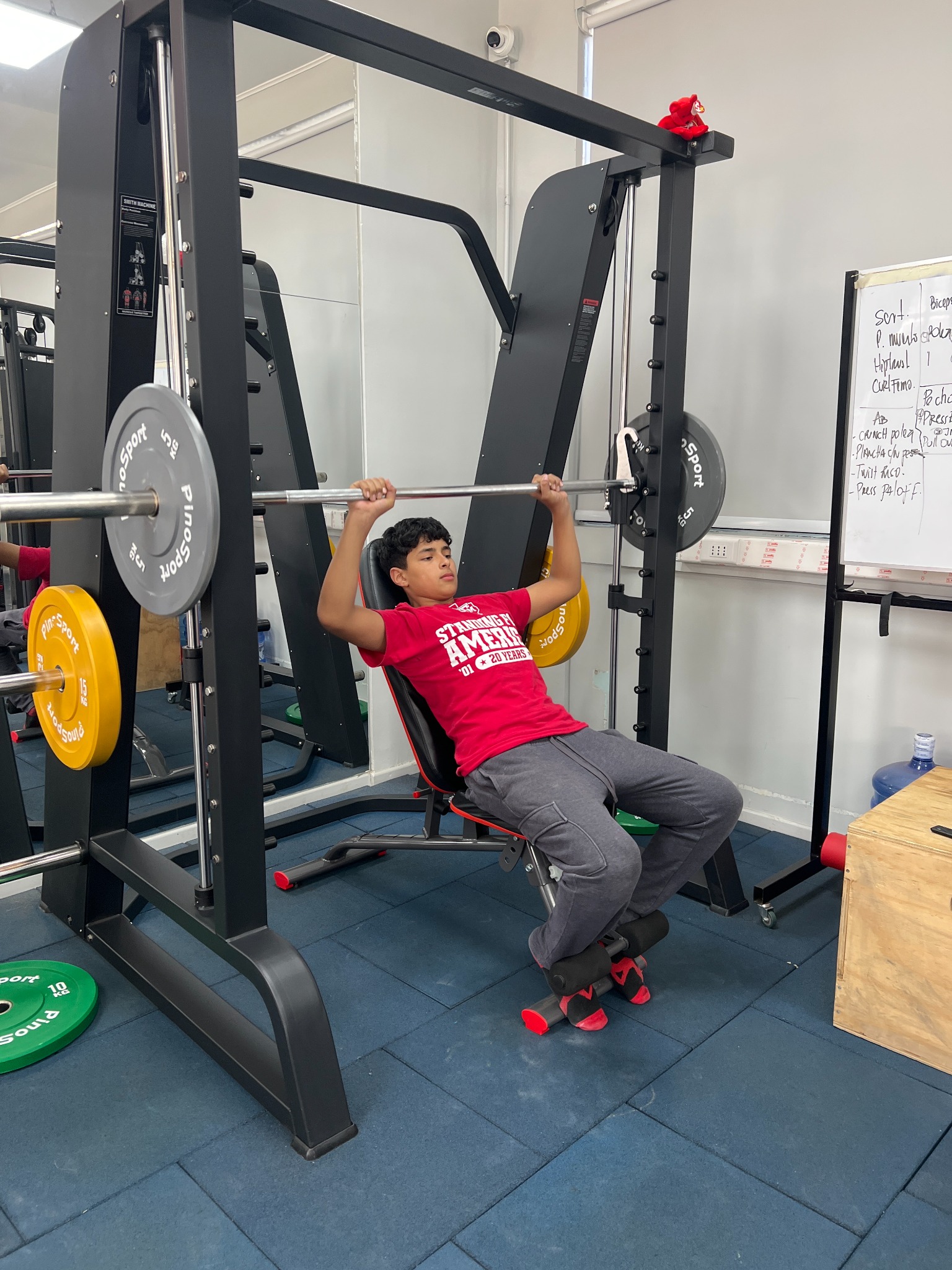 Actividad de la Academia de Gimnasio