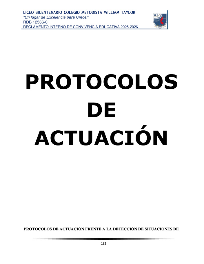 Portada Protocolo frente a Vulneración de Derechos de Estudiantes